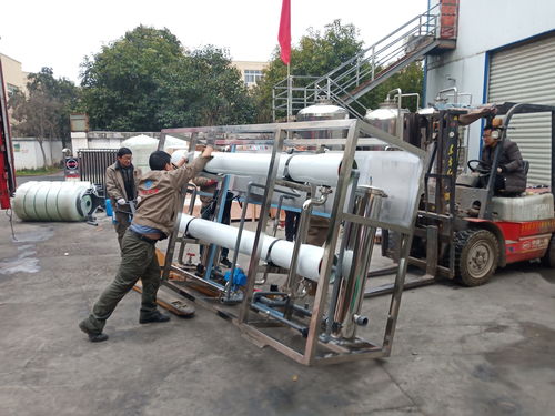 友邦5噸食品行業純凈水設備成功發往新鄉，助力水資源專用機械設備制造升級